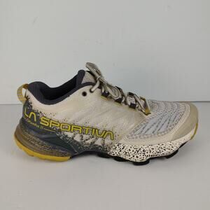 La Sportiva Women's Trail Running Shoes - White and Yellow